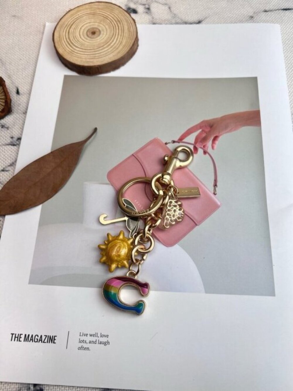 Rainbow Charm Keychain Bag Charm - Cloud, Sun and Umbrella - Picture 4 of 8